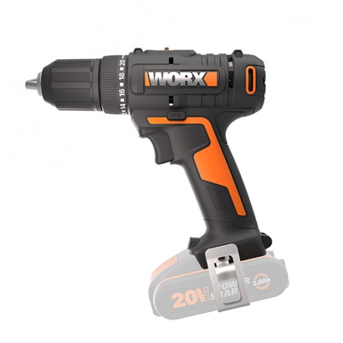 Worx WX108.9 - Taladro atornillador 20V (S/bat)